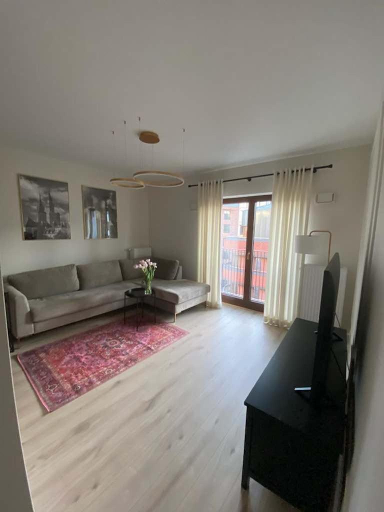 Apartament Nad Wisla Spacerem Do Centrum I Starego Miasta Warschau Exterior foto