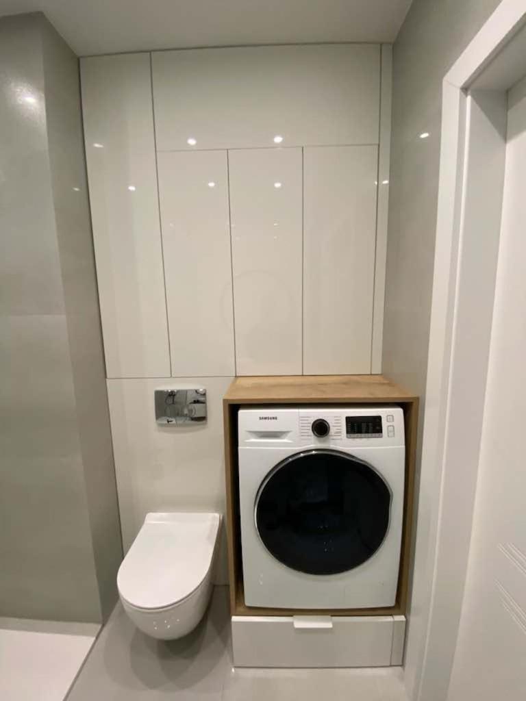 Apartament Nad Wisla Spacerem Do Centrum I Starego Miasta Warschau Exterior foto